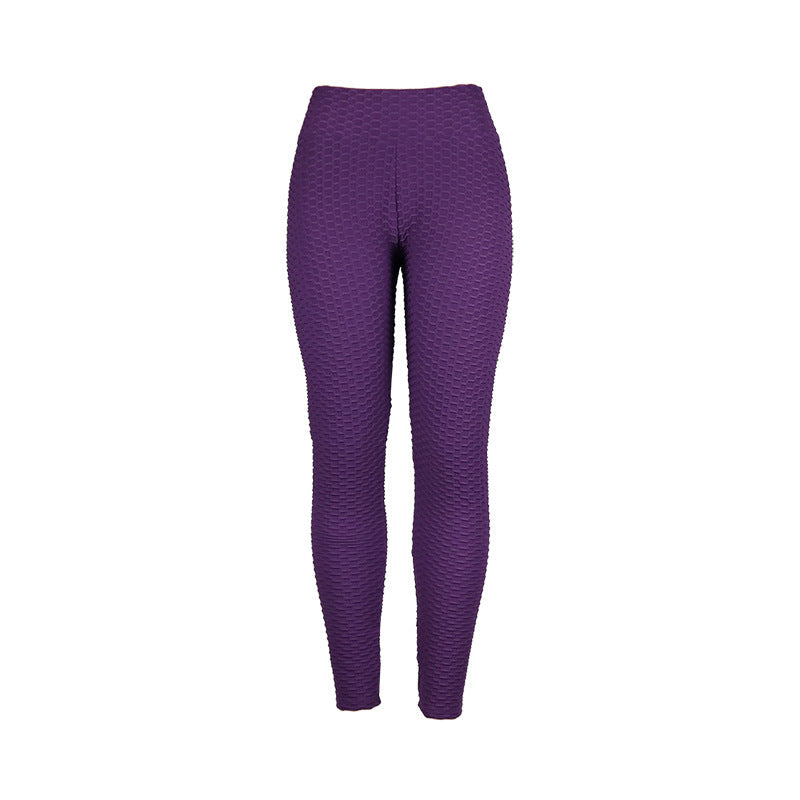 High-waisted yoga pants with a slim fit, designed to lift the buttocks, a lightweight, breathable fabric with a floral pattern